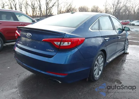 2017 Hyundai Sonata Limited из США, поврежденный, VIN 5NPE34AF0HH456165